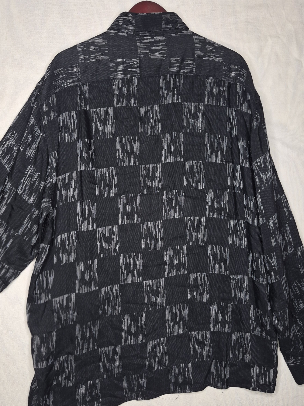 Vintage Giorgio Danieli Made in Italy Geometric Button-Down Shirt